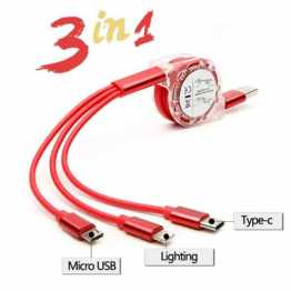 3 in 1 Charging Cable