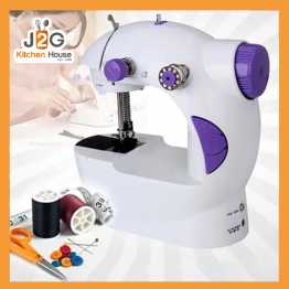 5 in 1 Mini Sewing Machine - Dual Speed Portable Mini Electric Pedal Double Threads