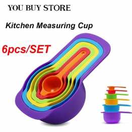 6 Piece Kitchen Measuring Spoon Set