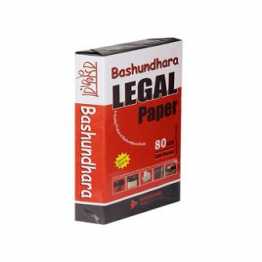 Bashundhara Offset Paper, Legal, 80 GSM (Pack of 500 Sheets)