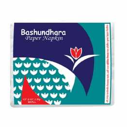 Bashundhara Paper Napkin, 80x1 Ply