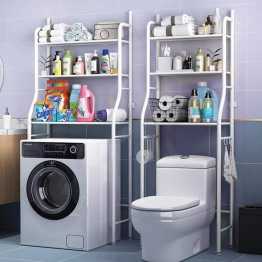 Bathroom Commode & Washing Machine Storage Rack
