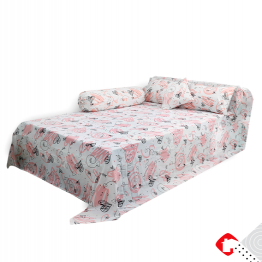 Bed Sheet with two Pillow Cover