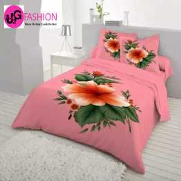 Cotton king size print bedsheet