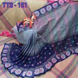 Cotton Saree All Body Sutar Kaj