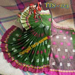 Cotton Saree All Body Sutar Kaj