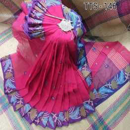 Cotton Saree All Body Sutar Kaj