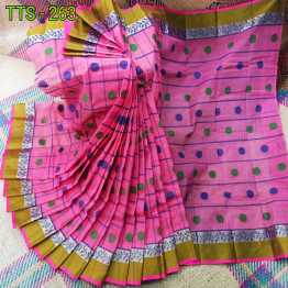 Cotton Saree All Body Sutar Kaj