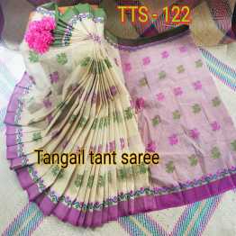 Cotton Saree All Body Sutar Kaj