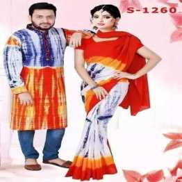 couple boutique saree & Panjabi