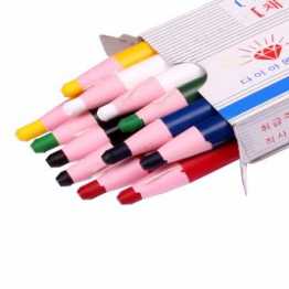 Diamond Glass Marking Pencil, Assorted Colour (Pack of 12)