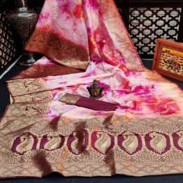 Indian  BEAUTIFUL RICH PALLU & JACQUARD WORK ON ALL OVER THE SAREE