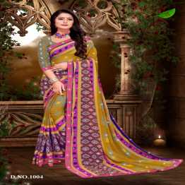 Indian Soft georgette Saree