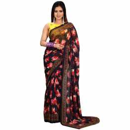 Indian Soft georgette Saree