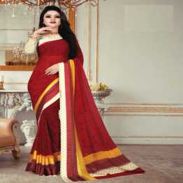 Indian Soft georgette Saree