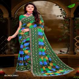 Indian Soft georgette Saree
