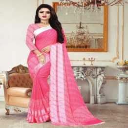 Indian Soft georgette Saree
