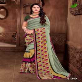 Indian Soft georgette Saree