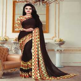 Indian Soft georgette Saree