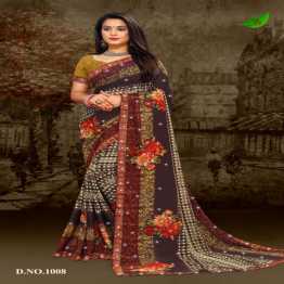 Indian Soft georgette Saree