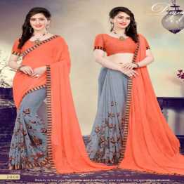 Indian Soft georgette Saree