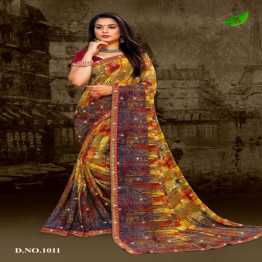 Indian Soft georgette Saree