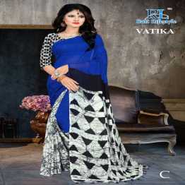 Indian Soft georgette Saree