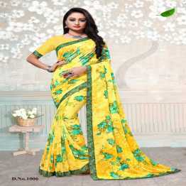 Indian Soft Jorjet Saree