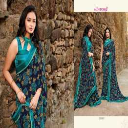 Indian Soft Jorjet Saree