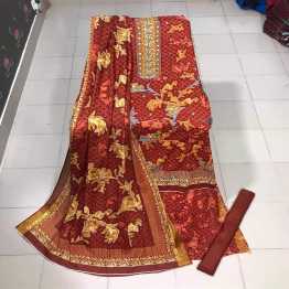 Lawn 3 PCS set Gulbahar