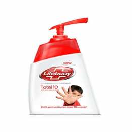 Lifebuoy Hand Wash Total 10, Pump, 200ml