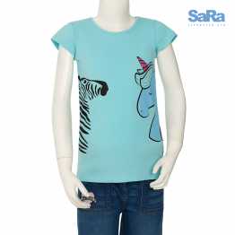 SaRa Girl's Top's (Angel Blue)