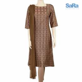 SaRa Ladies Ethnic 3 pcs (Dark Chocolate)