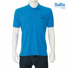 SaRa Men's  Polo Shirt (Brilliant Blue)