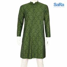 SaRa Men's Panjabi (BOTTLE GREEN)