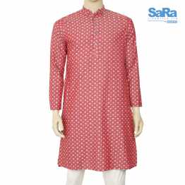 SaRa Men's Panjabi (Maroon)