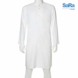SaRa Men's Panjabi (White)