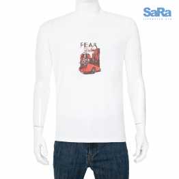 SaRa Men's T -Shirt (White)