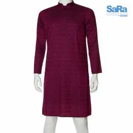 SaRa Mens Panjabi (Magenta)