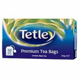 Tetly Premium Tea Bag, 100gm (Pack of 50 Sachet)