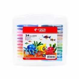 TiTi Oil Pastels, 24 Shades