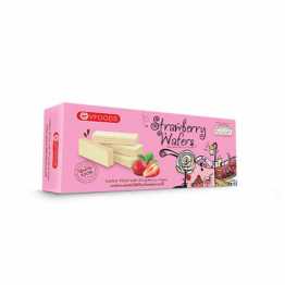 V Food, Strawberry Wafers Box, 100gm