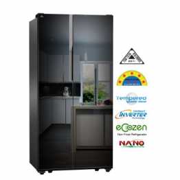 Walton side by side Refrigerator WNI-5F3-GDEL-XX 563 L (Mirror)