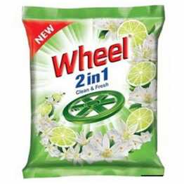Wheel 2-In-1 Washing Powder, Clean & Fresh, 1 kg