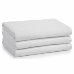 WHITE BATH TOWEL